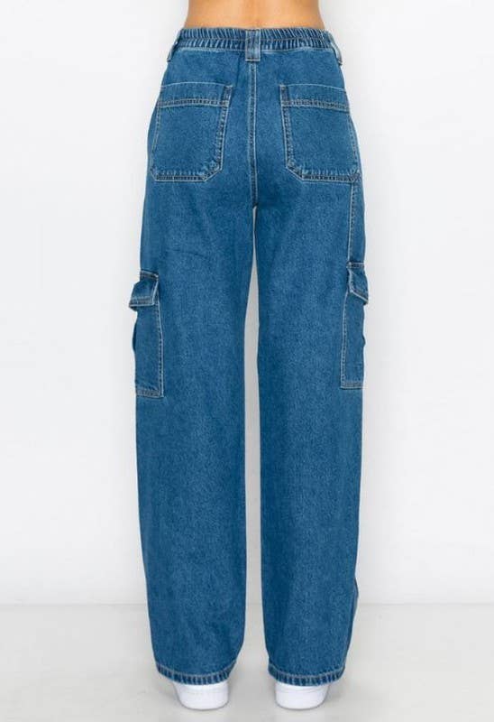 Teen Skaters Denim Cargo Pant