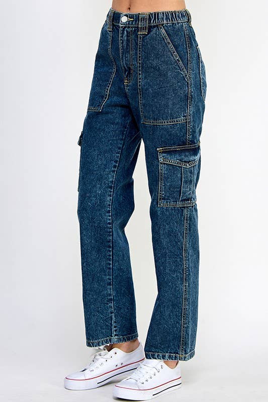 Teen Skaters Denim Cargo Pant