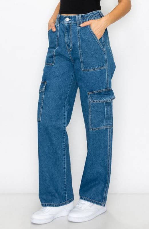 Teen Skaters Denim Cargo Pant