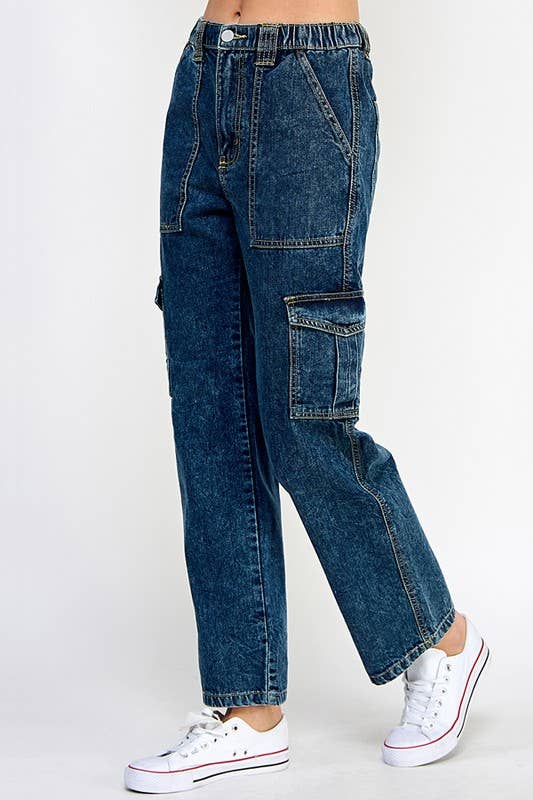 Teen Skaters Denim Cargo Pant