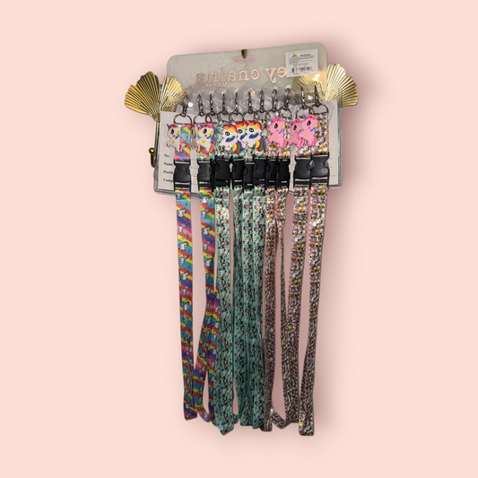 Unicorn/Pegasus Lanyards with badge sleeve