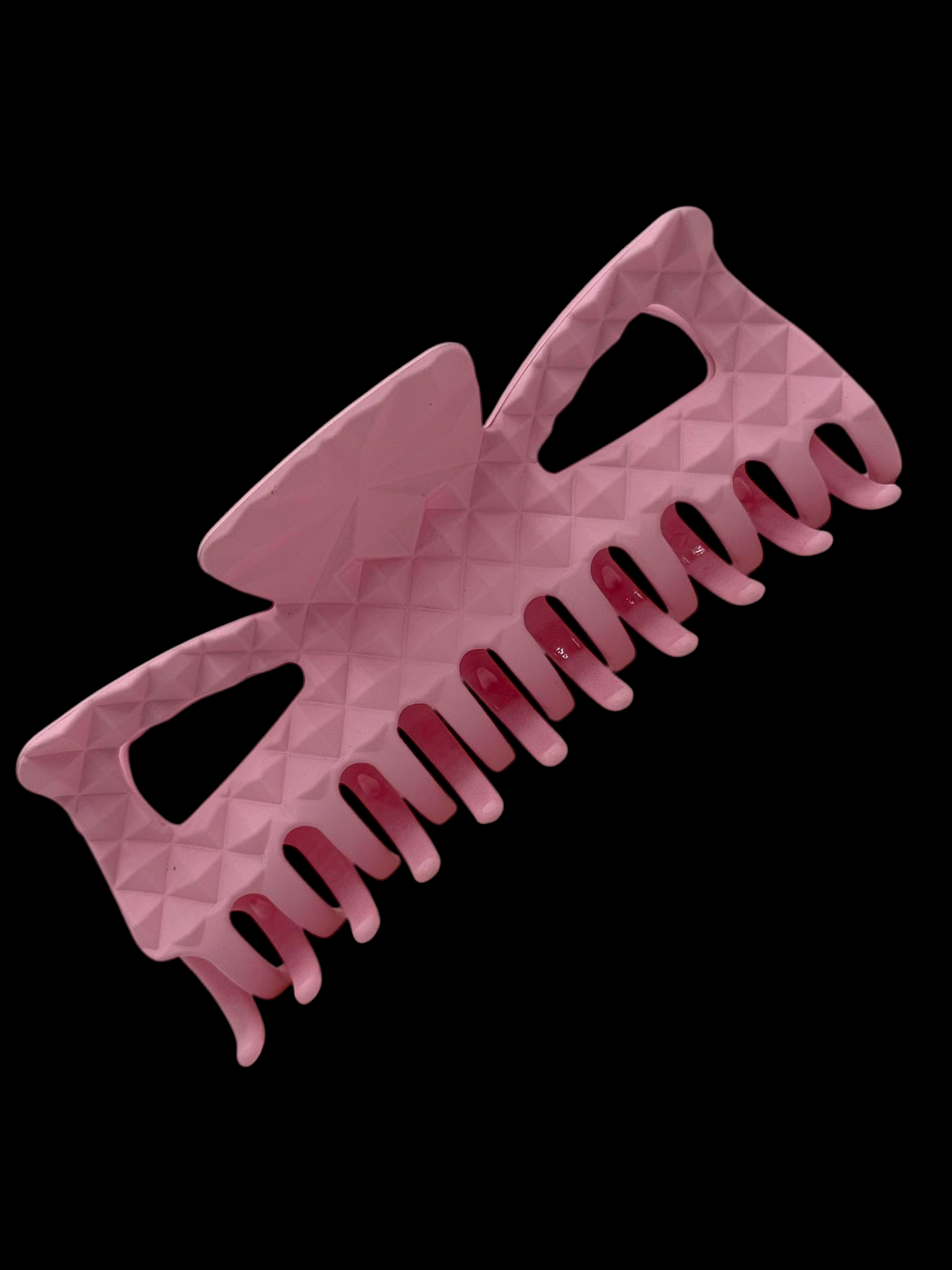 Diamond Textured Large Hair clips