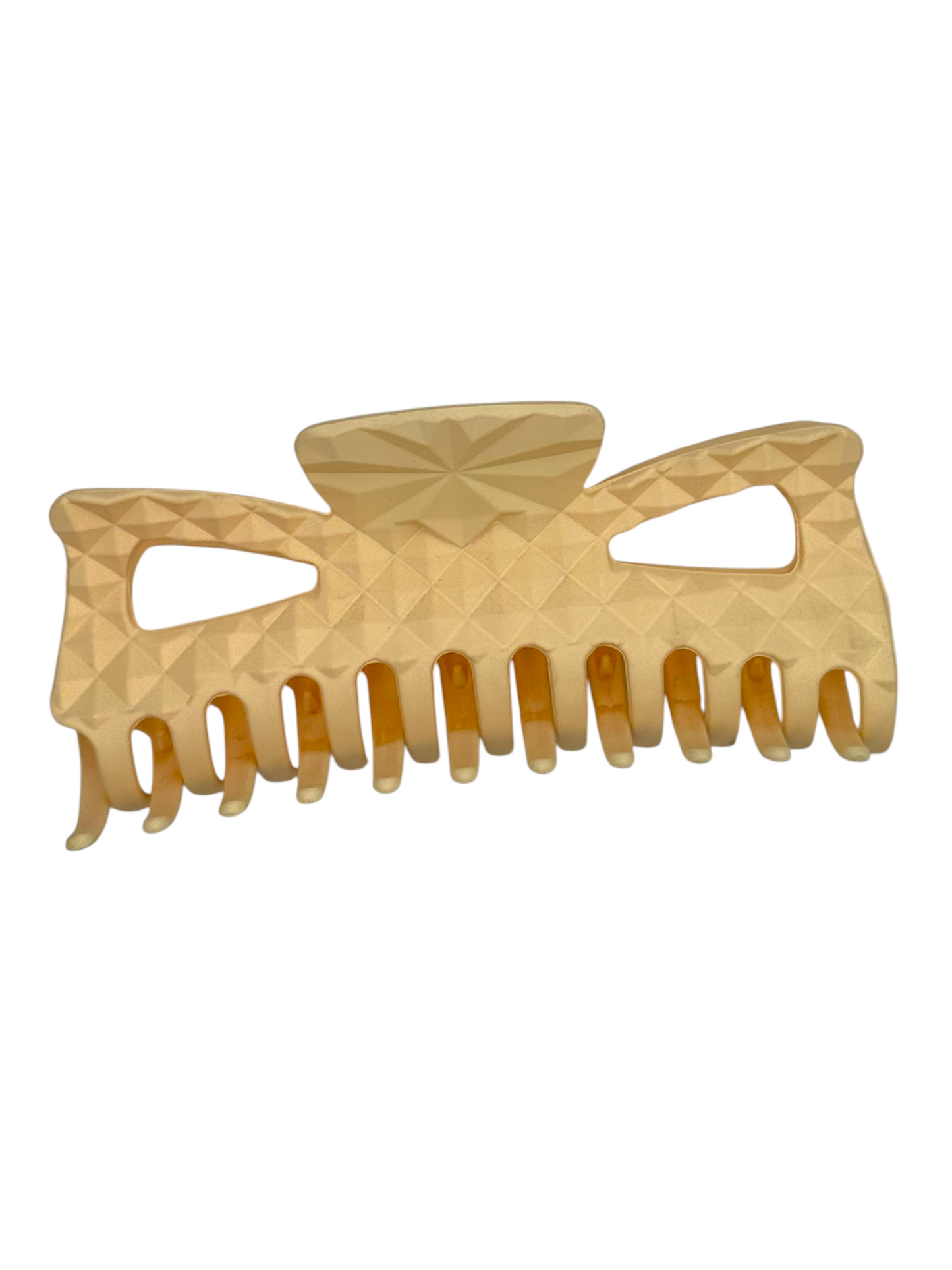 Diamond Textured Large Hair clips