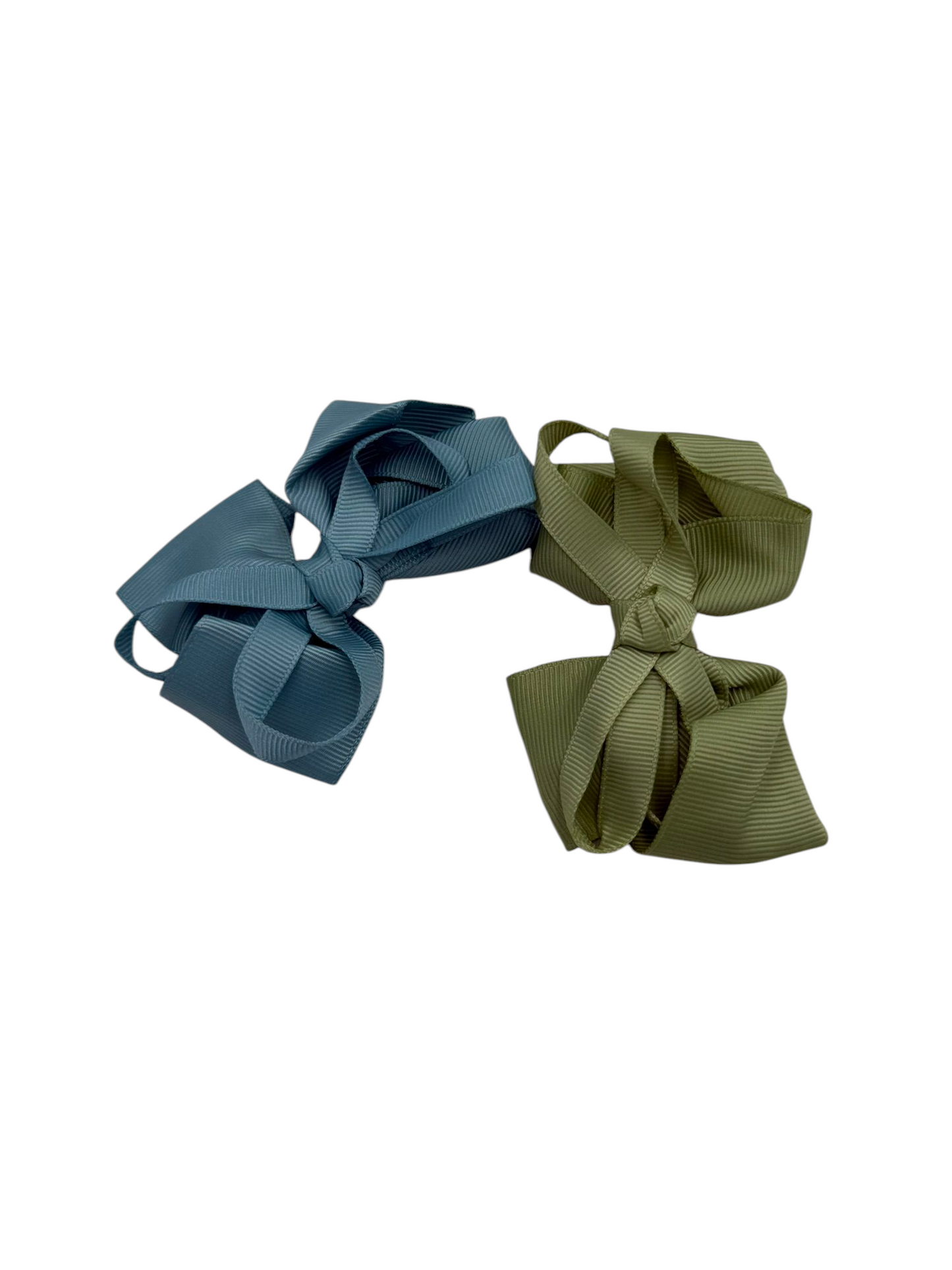 Dual Color small bows- 4 pack set