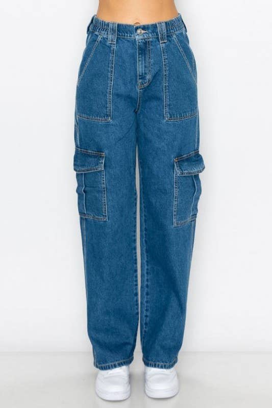 Teen Skaters Denim Cargo Pant